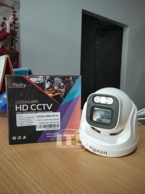INFINITY ANALOG CAM 2MP AUDIO DOME MAD-2P-FS